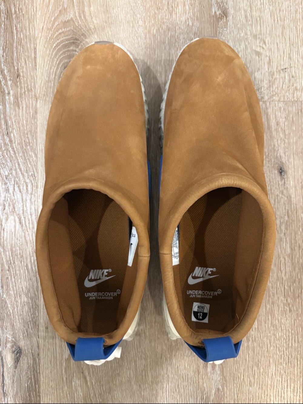 NIB [Nike] Moc Flow SP x Undercover Slip-In Comfort Shoes Suede Mens 12 / W 13.5 - Picture 7 of 14